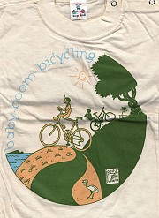 T-shirt Baby-boom-bicycling