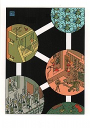 Kaart Tribute to the Atomium