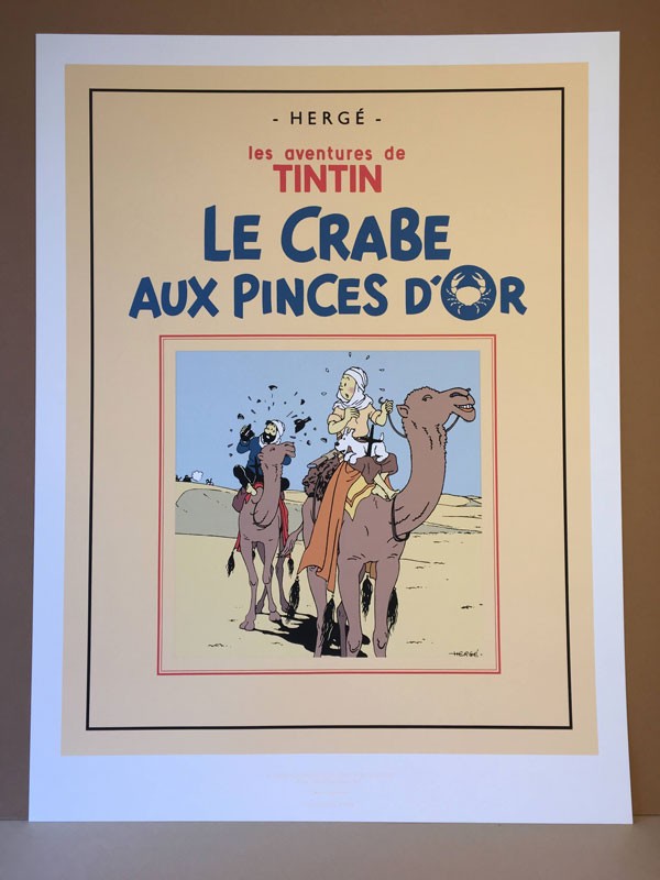 Le Figaro Store - Tintin Le crabe aux pinces d'or