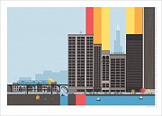 Chicago (after Saul Steinberg)